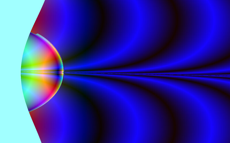 Colorful fractal sphere