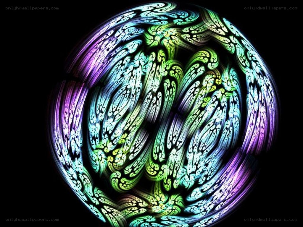 colorful fractal sphere