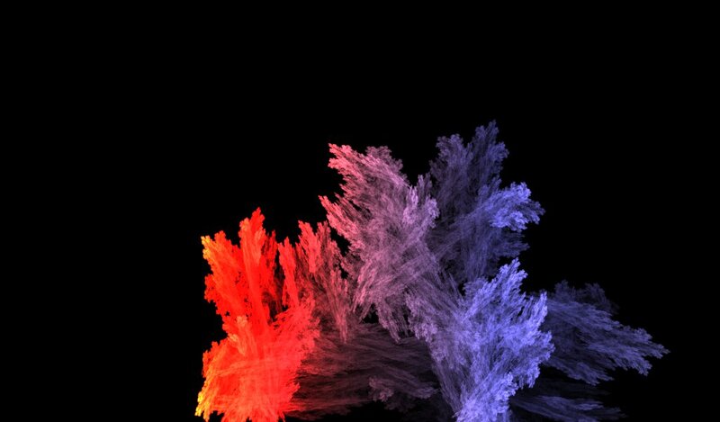 colorful fractal structure