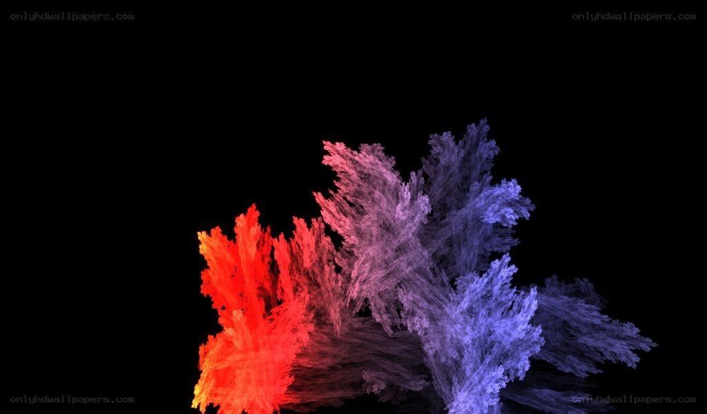 colorful fractal structure