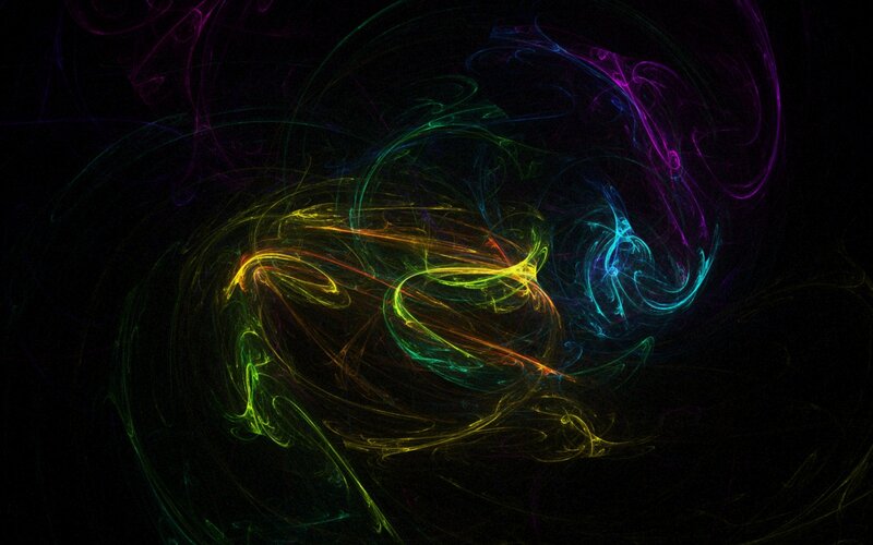 colorful fractal swirls