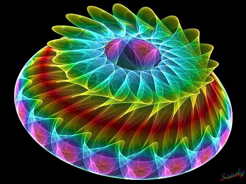 Colorful Fractal Torus