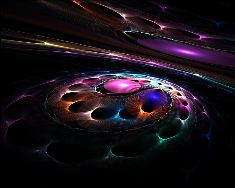colorful fractal vortex