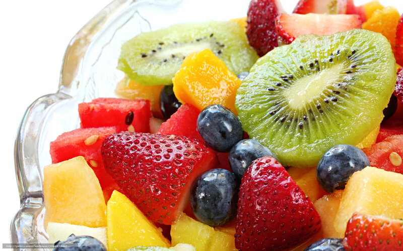 colorful fruit salad