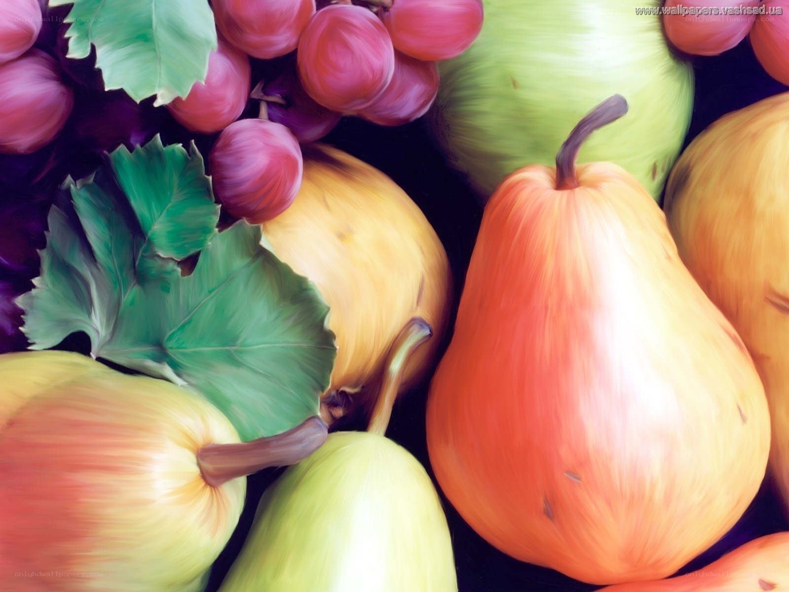 Colorful fruit still life