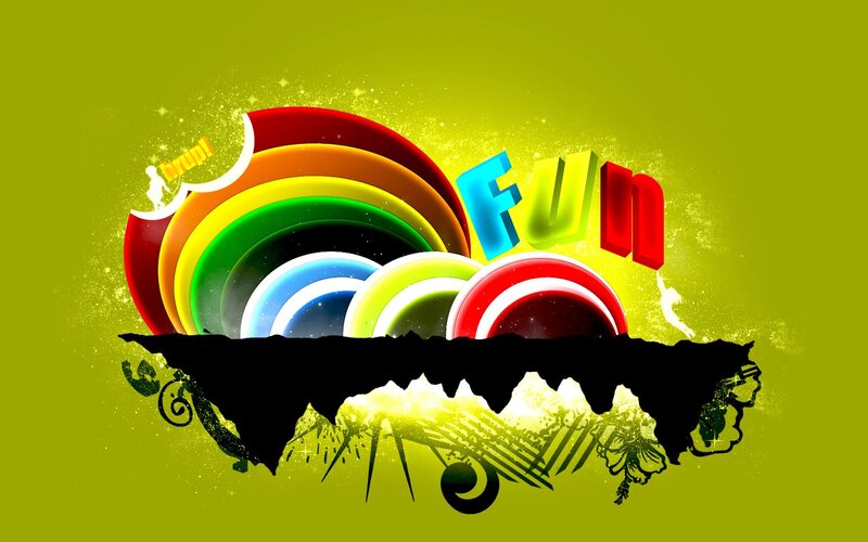 colorful fun graphic design