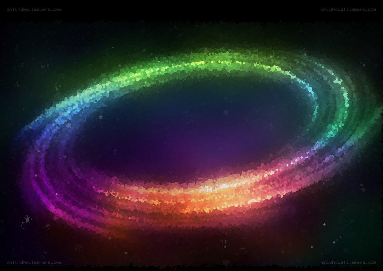 colorful galaxy swirl
