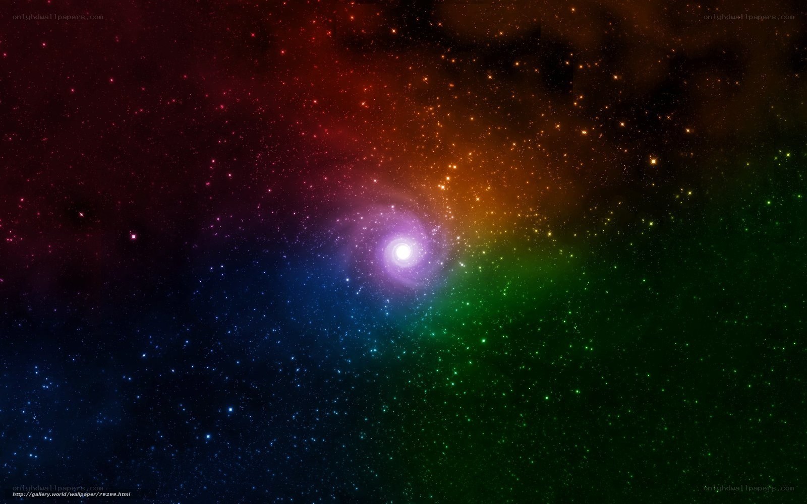 colorful galaxy wallpaper
