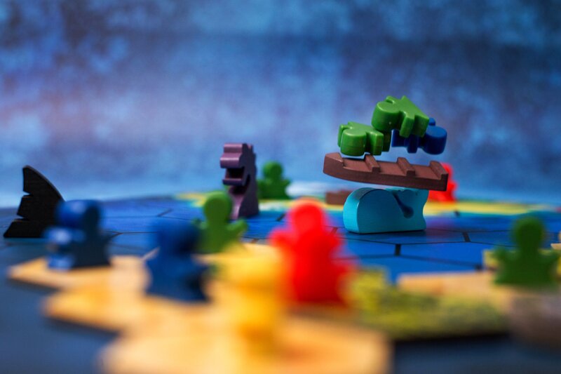 Colorful Game Pieces
