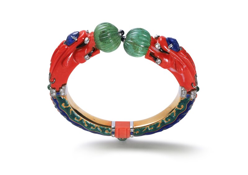 Colorful gemstone bracelet