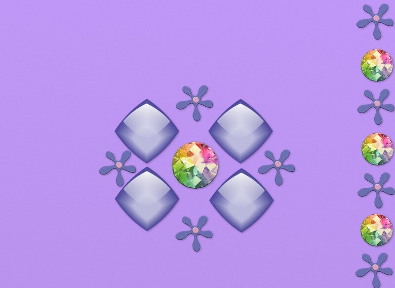 colorful gemstone pattern