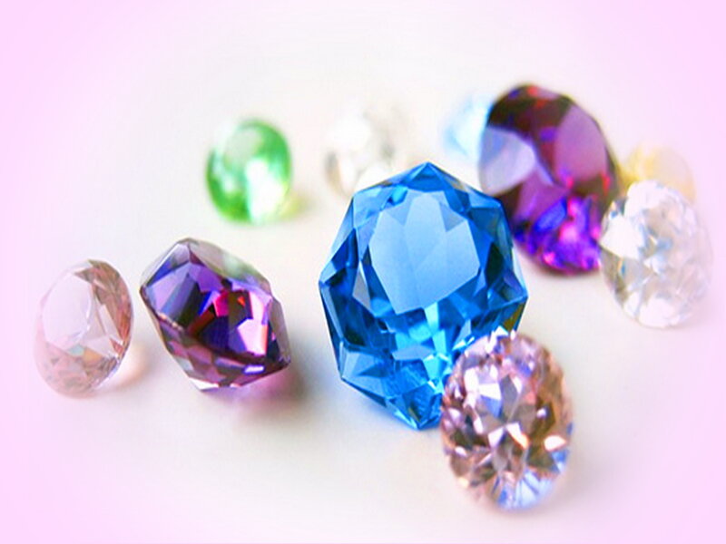 Colorful Gemstones — Blue