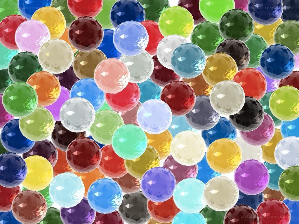 Colorful gemstones collection