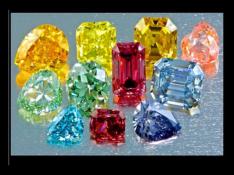 Colorful Gemstones — Yellow