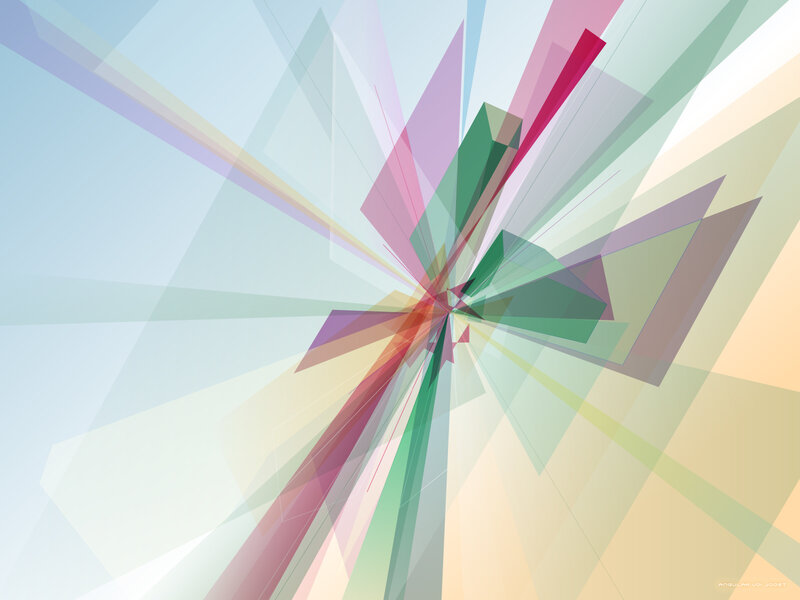 Colorful geometric abstract design