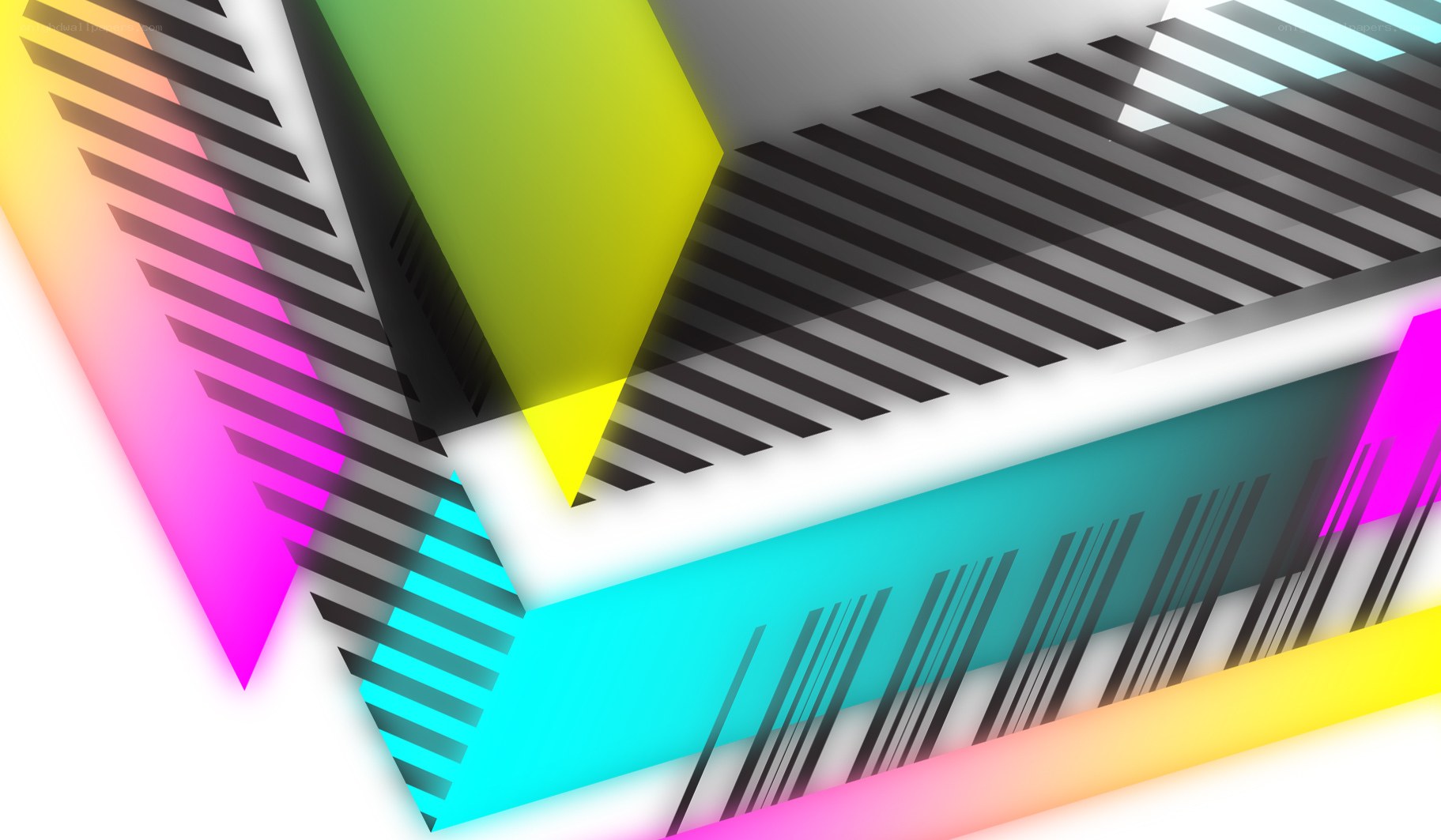 colorful geometric abstract design