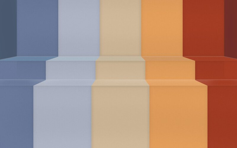 colorful geometric blocks
