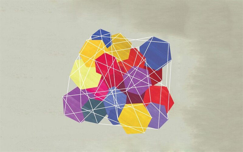 Colorful geometric cluster