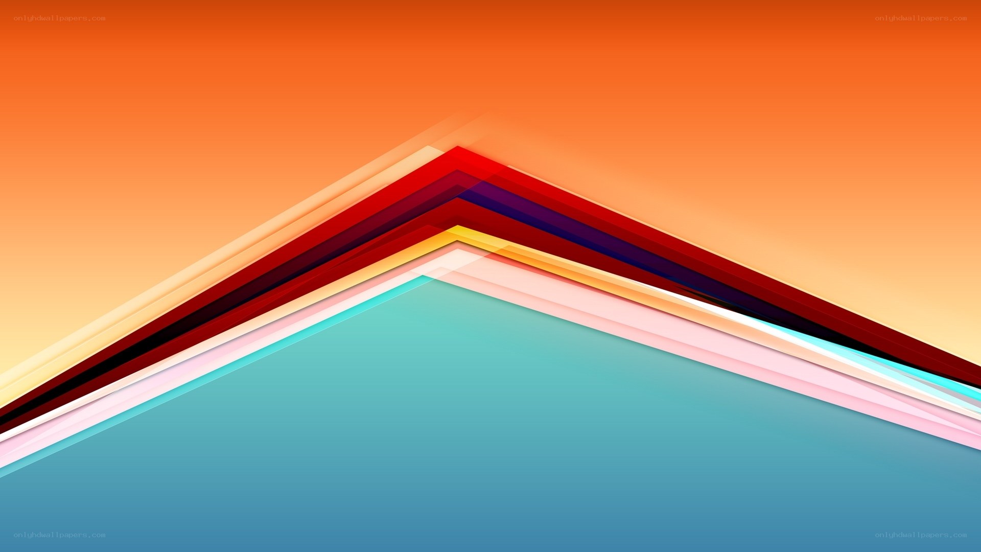 Colorful geometric design
