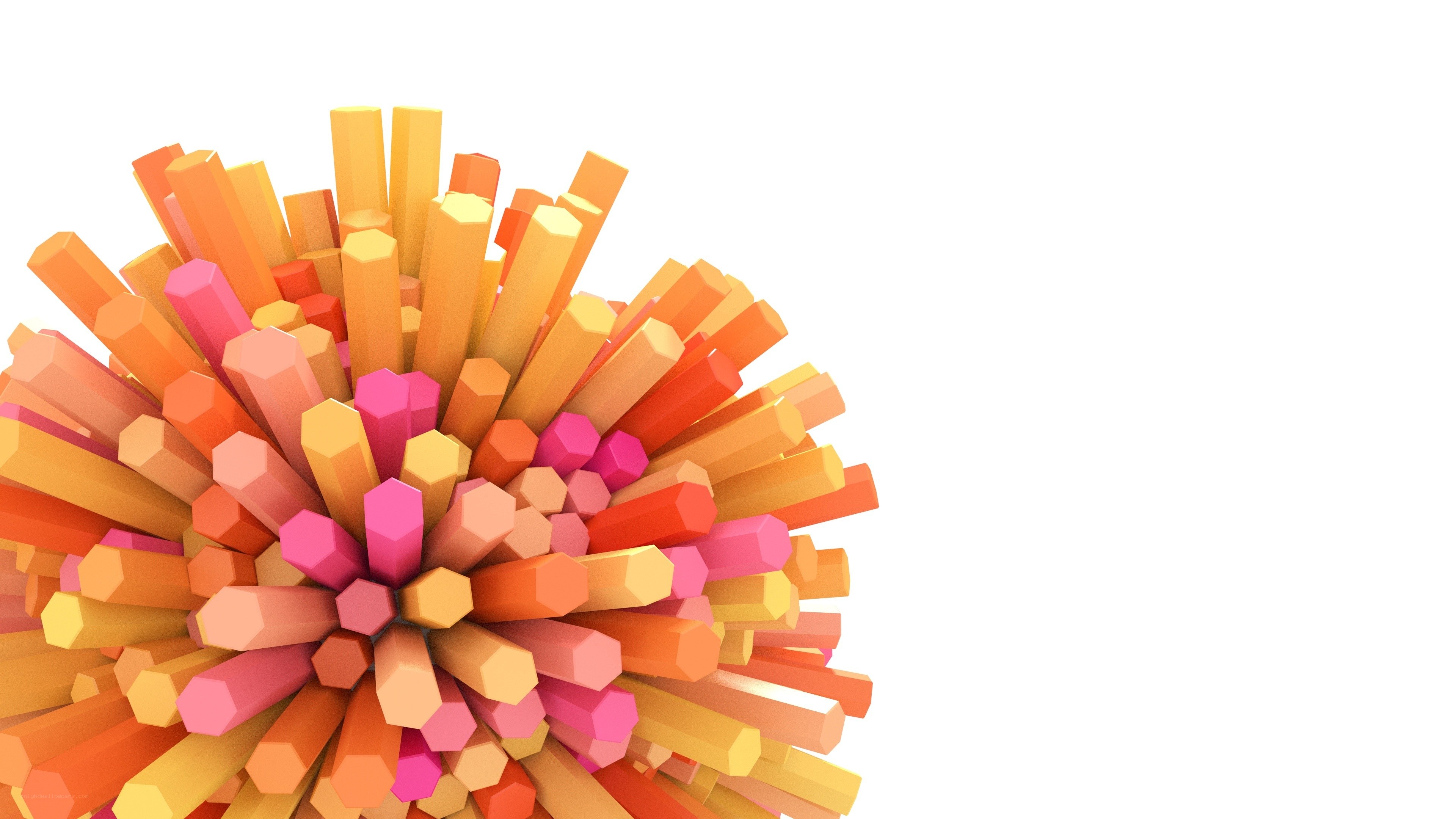 colorful geometric explosion