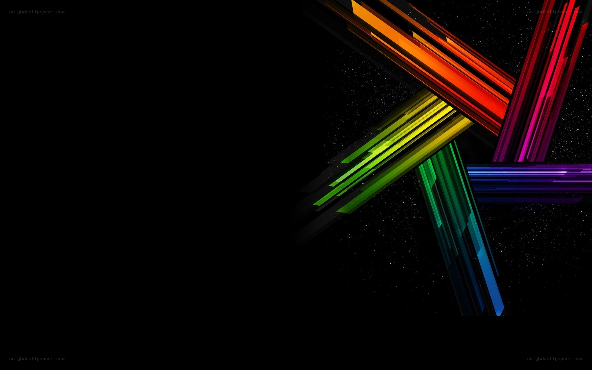 colorful geometric lines