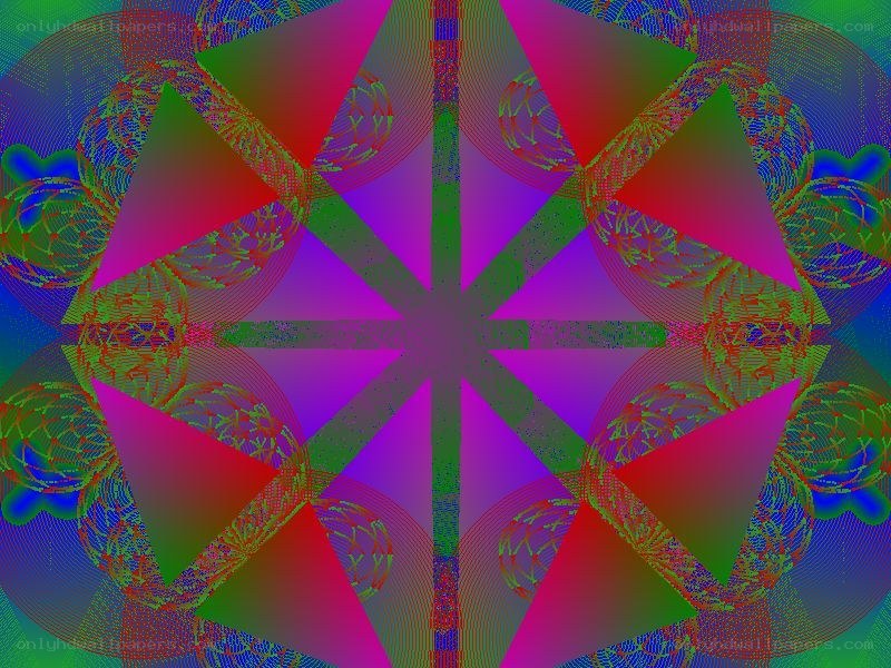 colorful geometric mandala