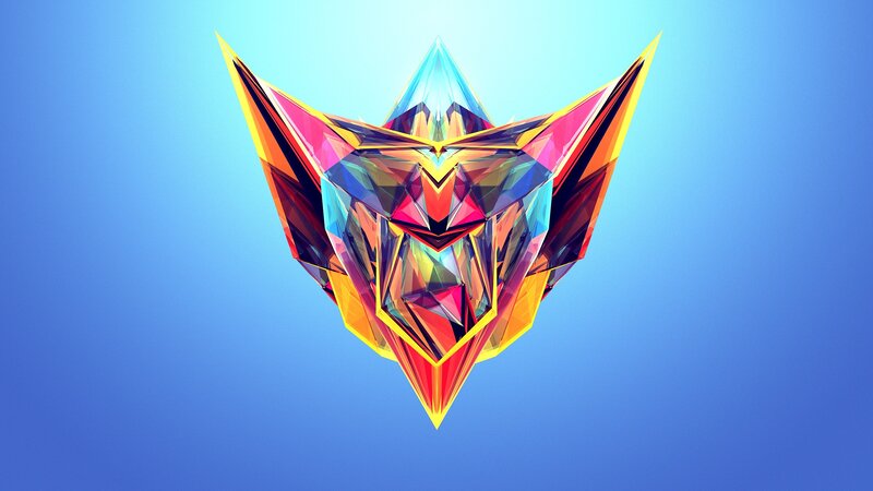Colorful Geometric Mask