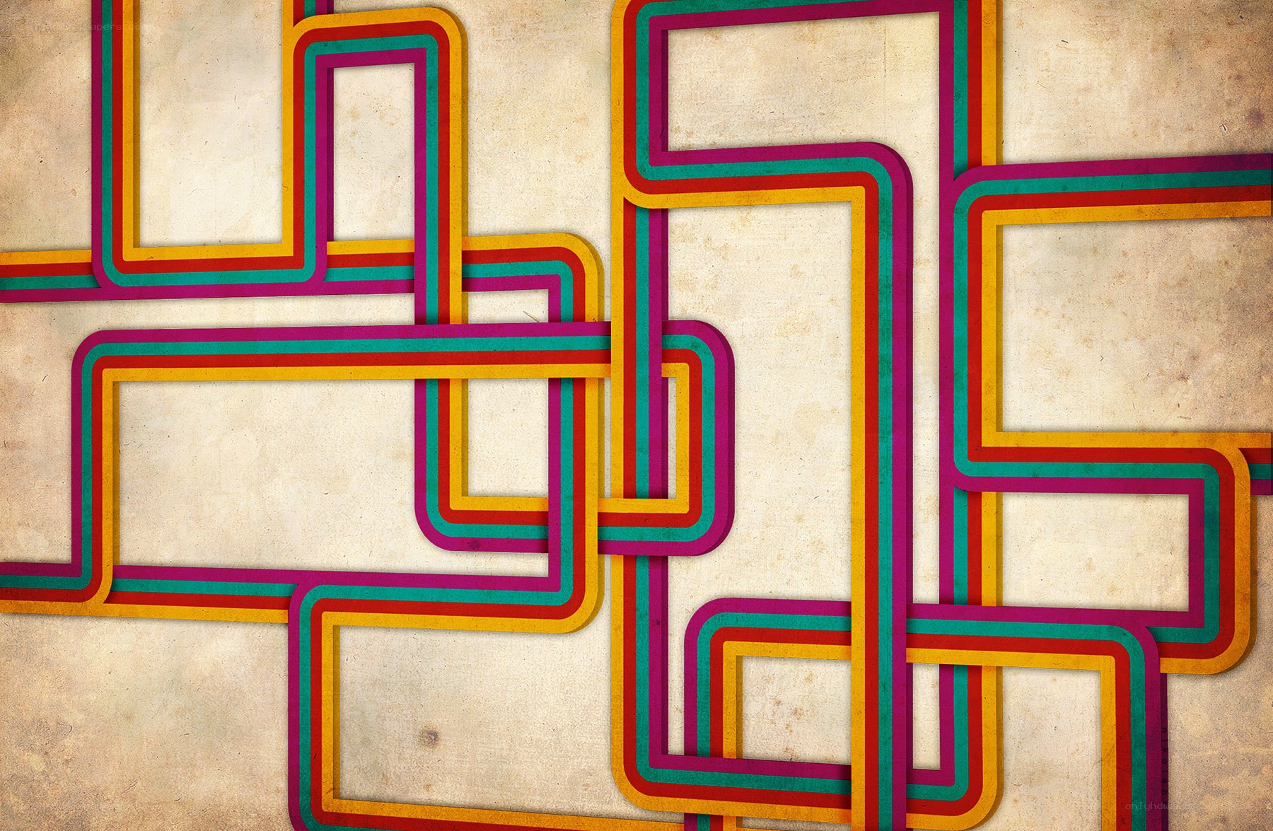 Colorful geometric pattern