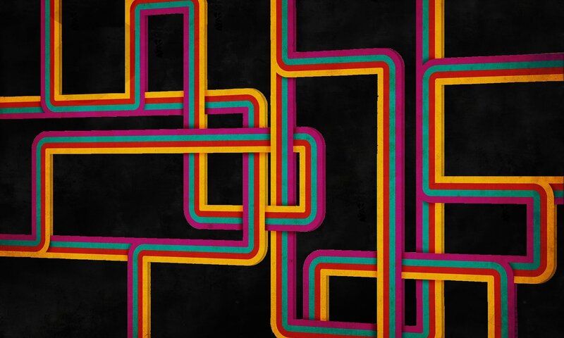 colorful geometric pattern