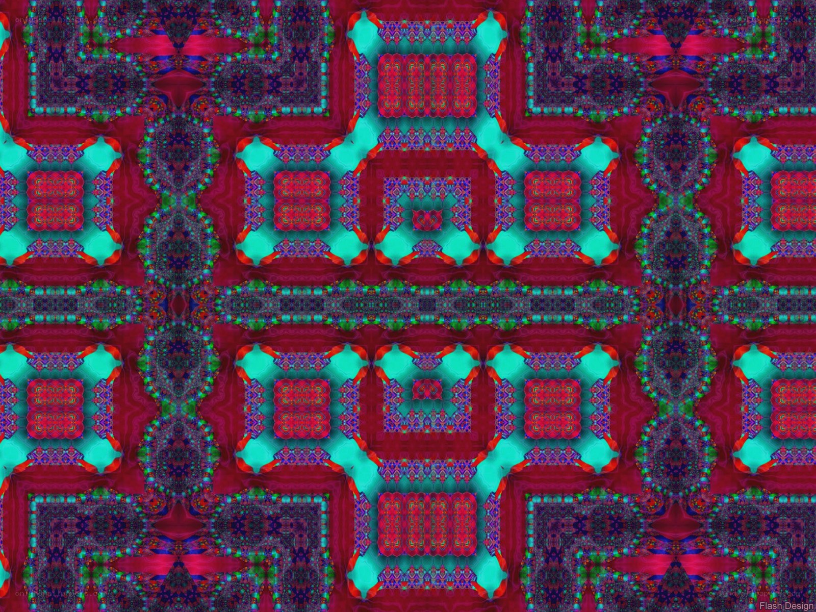 colorful geometric pattern