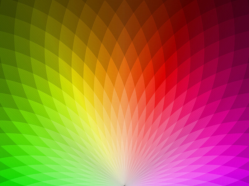 Colorful Geometric Pattern — Green