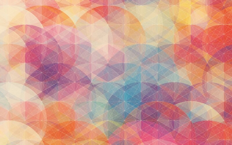 Colorful Geometric Pattern — Pink, Calm, Abstract
