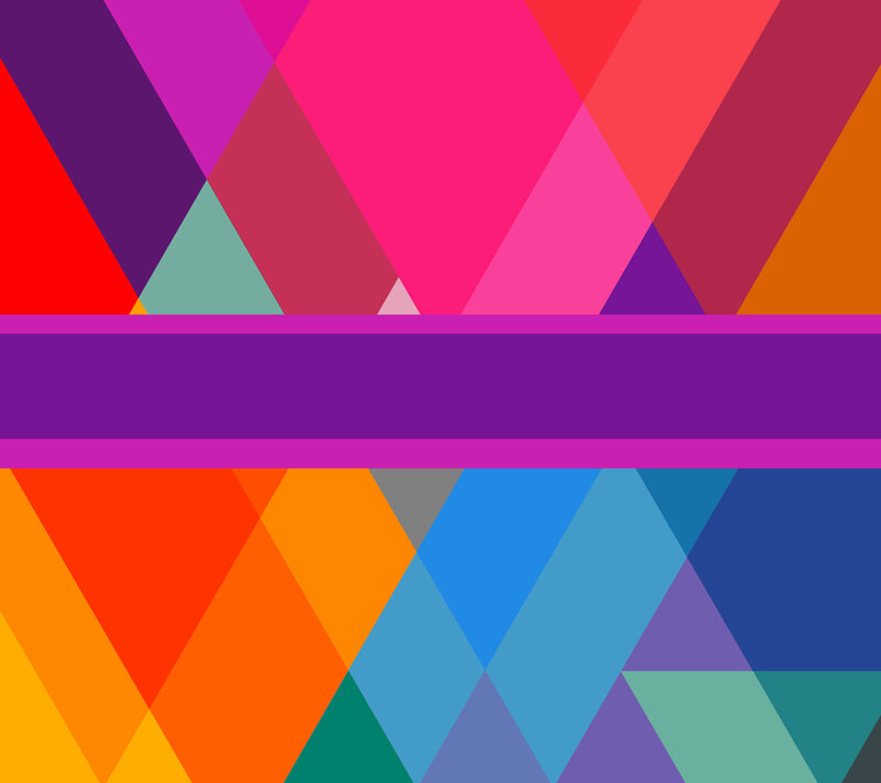 Colorful Geometric Pattern — Purple, Vibrant, Abstract, Triangles