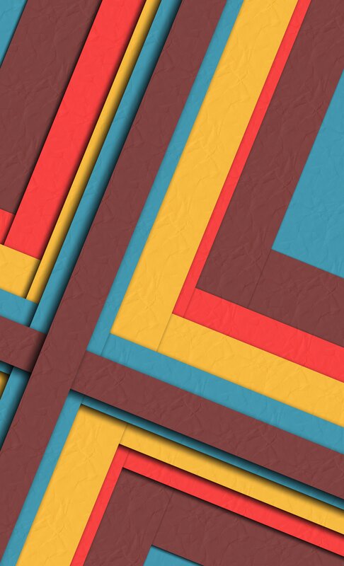 Colorful Geometric Pattern — Red, Vibrant, Abstract, Stripes