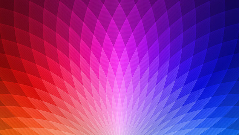 Colorful Geometric Pattern — Red, Vibrant, Abstract