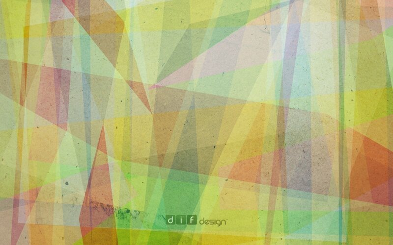 Colorful Geometric Pattern — Yellow, Calm