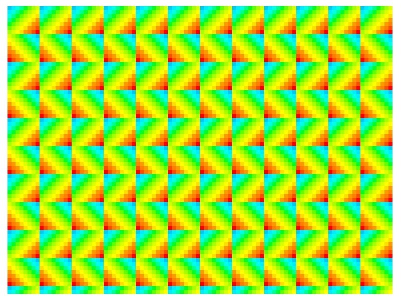Colorful Geometric Pattern — Yellow, Vibrant, Abstract, Grid