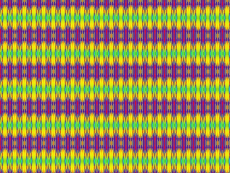 Colorful Geometric Pattern — Yellow, Vibrant, Abstract, Lines, Shapes
