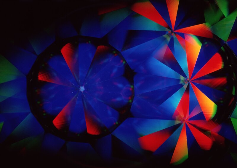 Colorful Geometric Patterns — Blue
