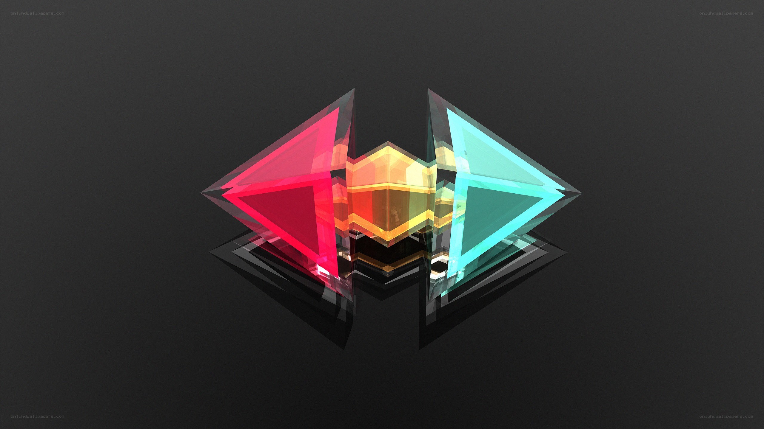 colorful geometric shapes