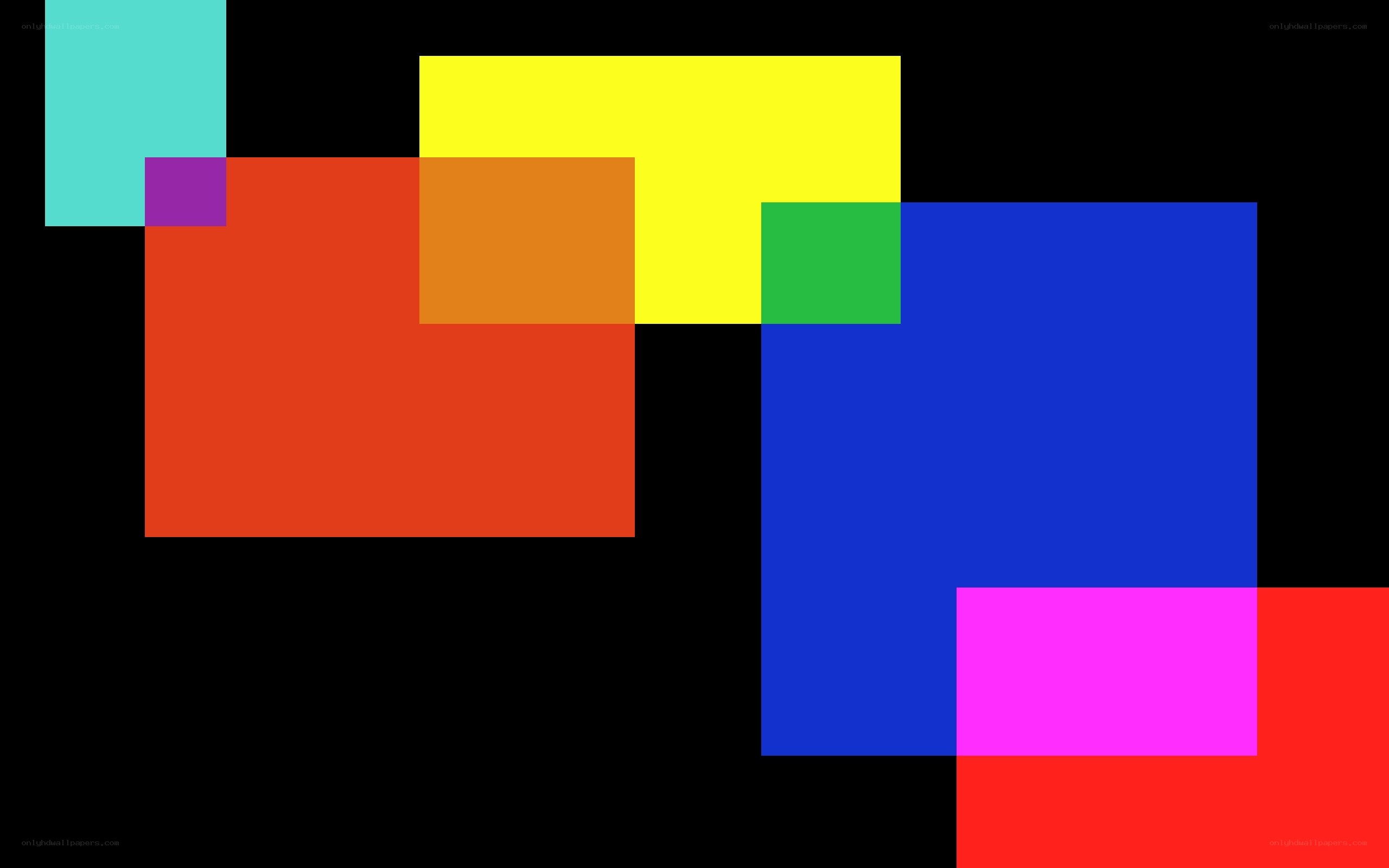 colorful geometric shapes