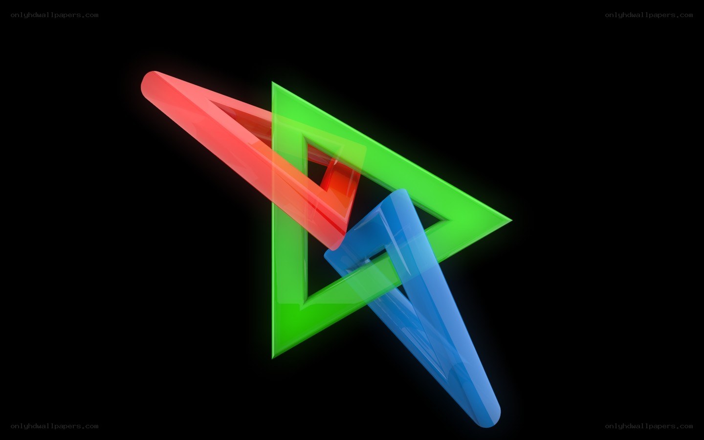 colorful geometric shapes
