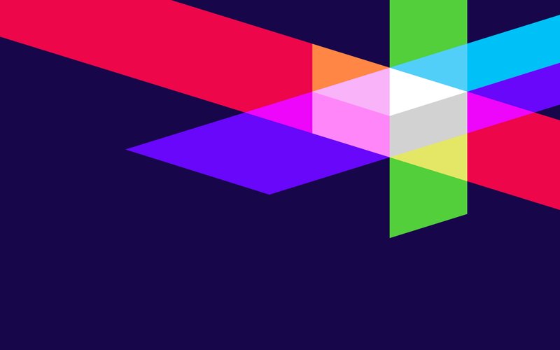 Colorful Geometric Shapes — Purple, Dynamic, Abstract, Lines