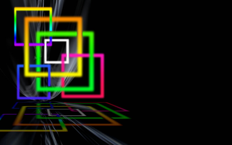 colorful geometric squares