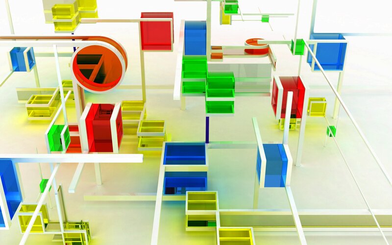 Colorful geometric structure