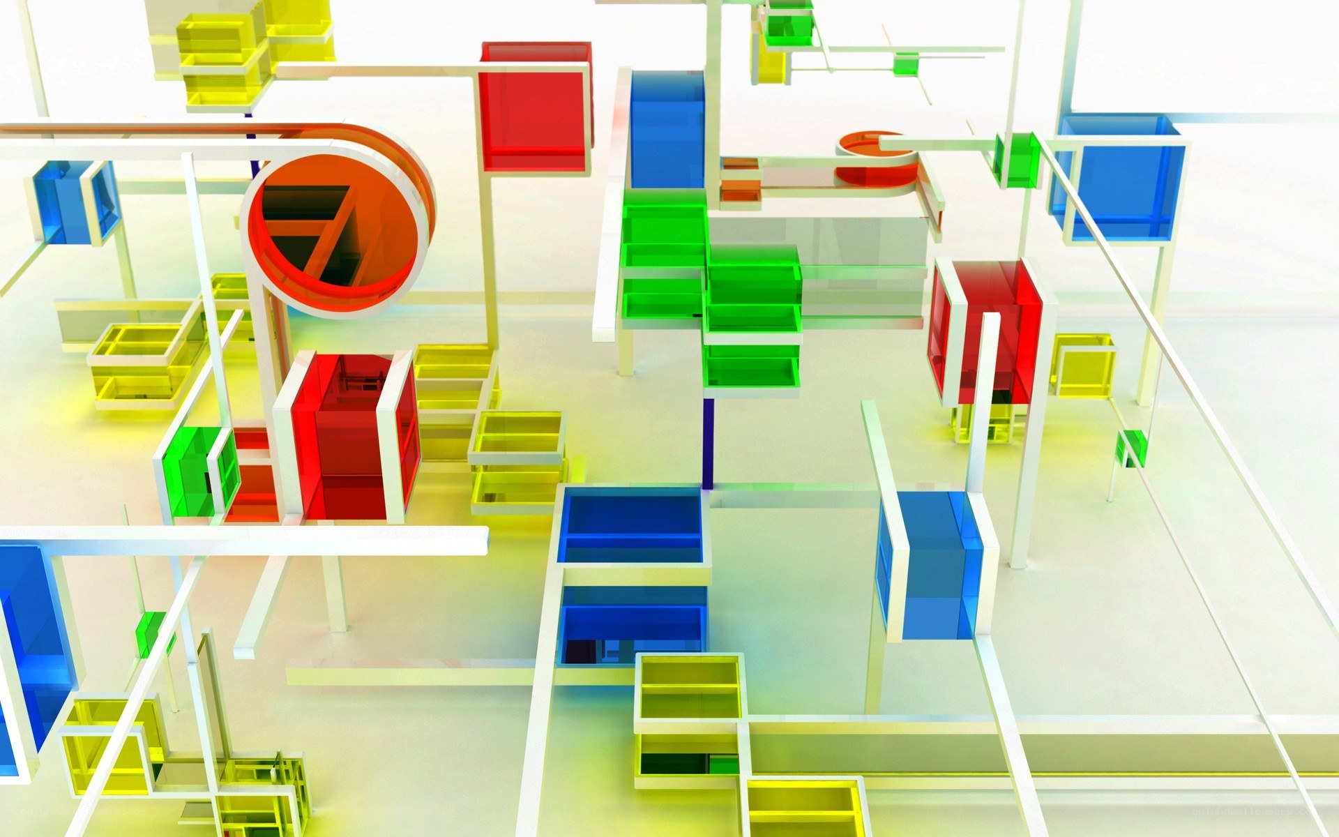 Colorful geometric structure