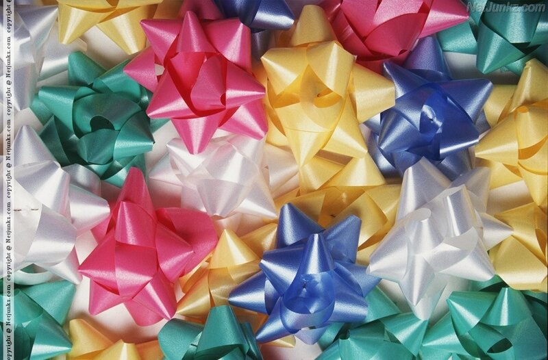 Colorful gift bows