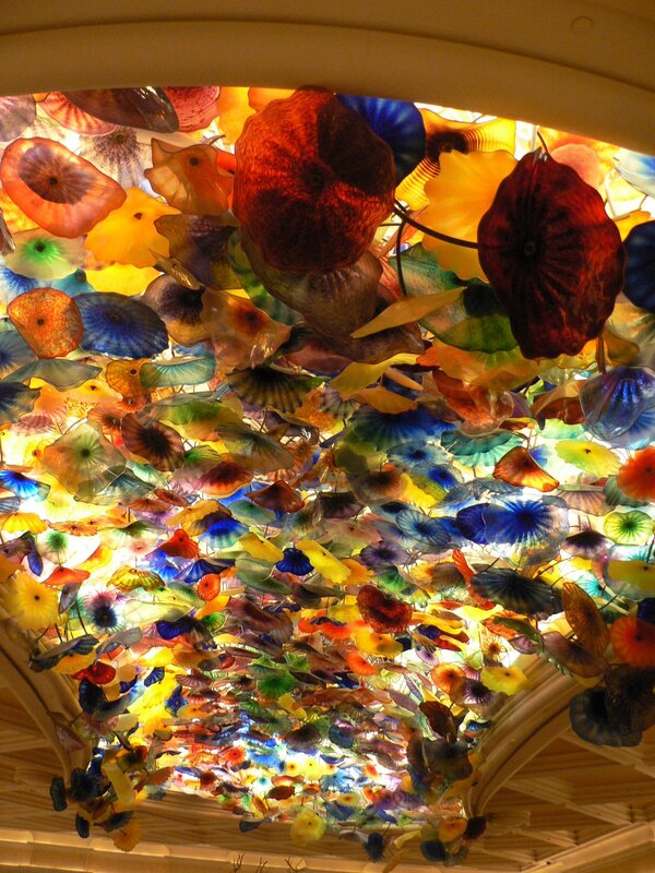 Colorful Glass Chandelier