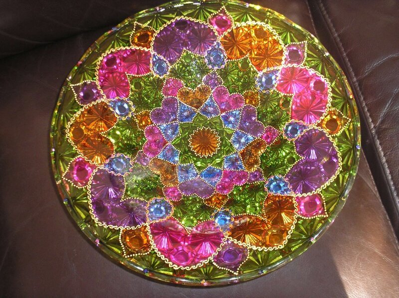 Colorful Glass Mandala