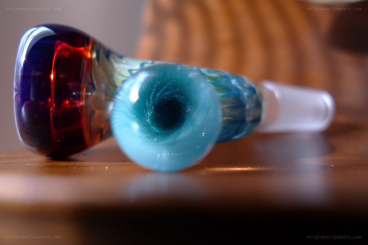 Colorful glass pipe
